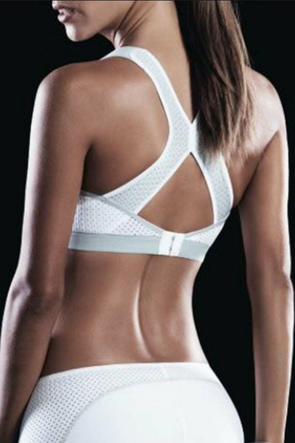 Anita Active DynamiXstar Racerback Sports Bra – White - Sports