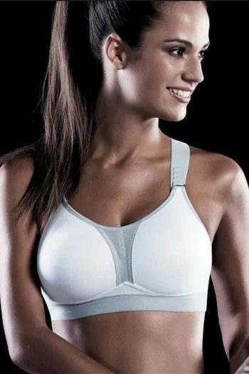 Anita Active DynamiXstar Racerback Sports Bra_White_Front