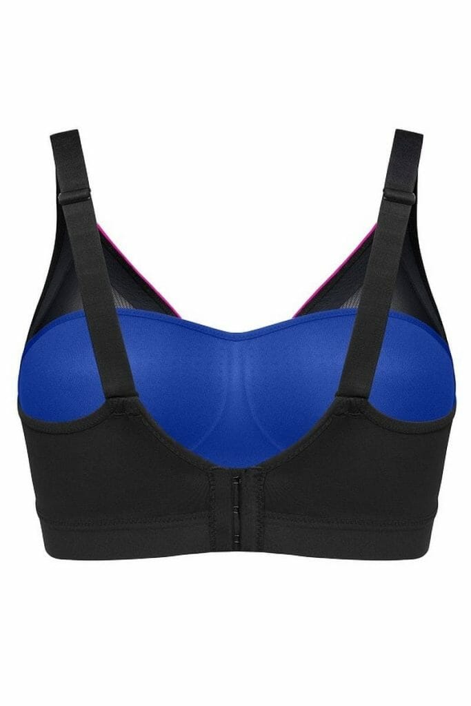 Shock Absorber Active Shaped Support Bra Black Neon Sports Bras Direct
