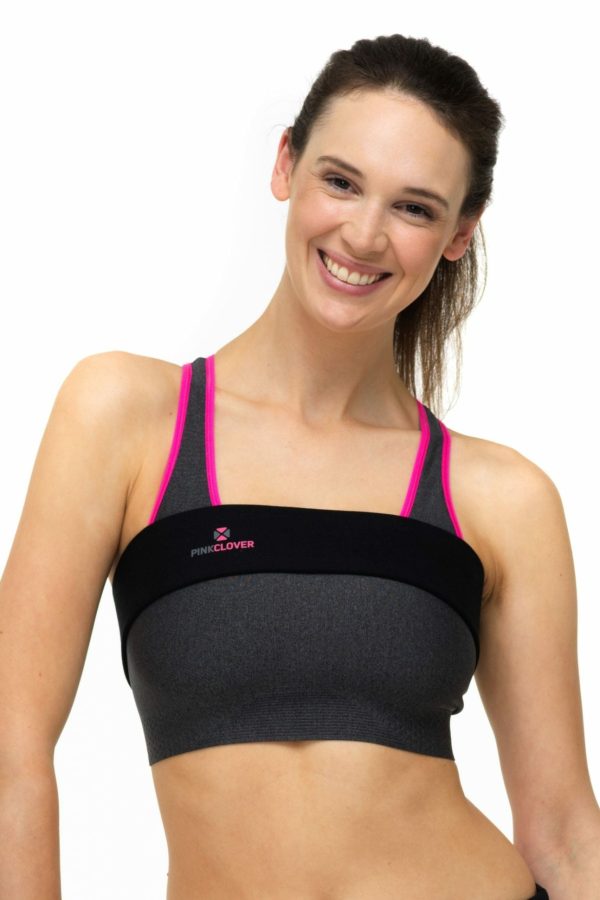 Pink Clover Breastband - Black - Image 3