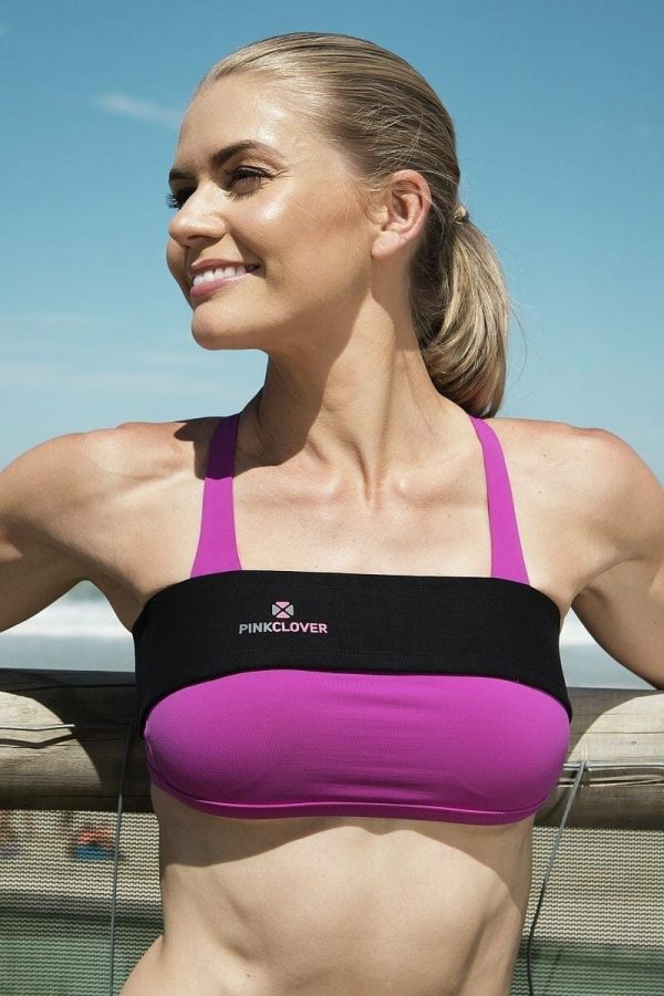 PINKCLOVER Breastband, Colour Black, Beach
