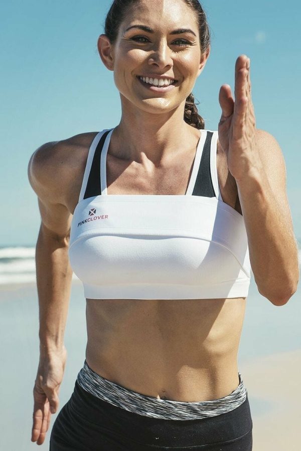 PINKCLOVER Breastband, Colour White, Beach Run