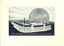 Poster for the 50th Triumph Company Anniversary