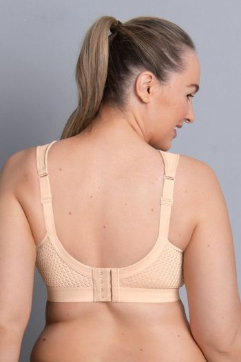 Anita Active Extreme Control Sports Bra, Desert, Back View