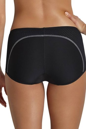 Anita Active Sports Panty in Black, Back View