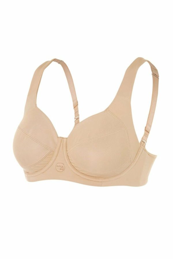 Sixty4 Compression Minimiser Bra, Latte View