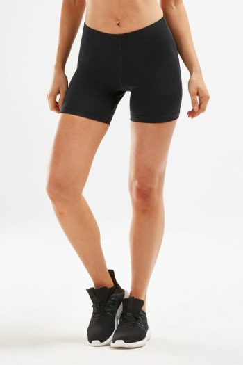 2XU Aspire Comp 4 Inch Short, Black, Front View