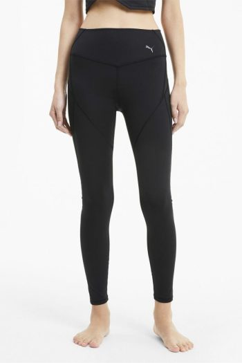 Puma Studio Porcelain Ultra Rise FL Tights, Black, Front View