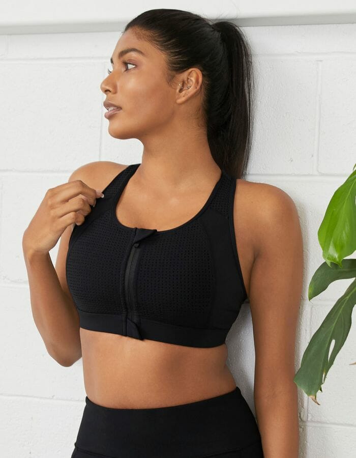 Check out our range of Front Fastening Sports Bras