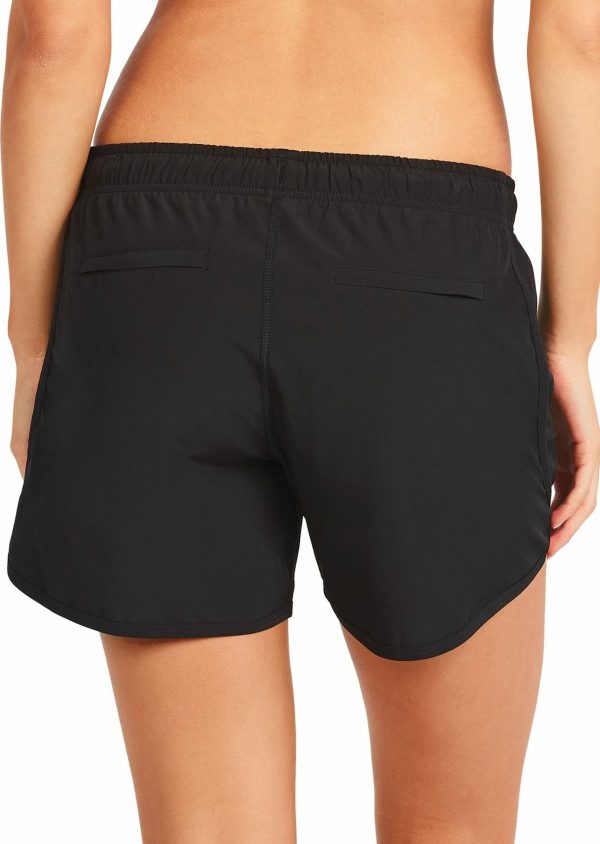 Abi and Joseph Evie Training Short, Black, Back View