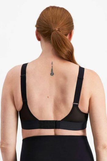 Berlei Life Maternity Active Crop, Black, Back View