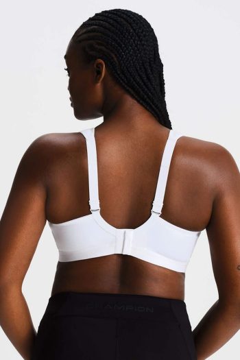 Shock Absorber Active D+ Classic Support Bra, White, Back View