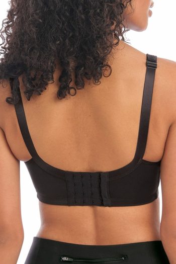 Freya Active Core Underwired Sports Bra, Black, Back View