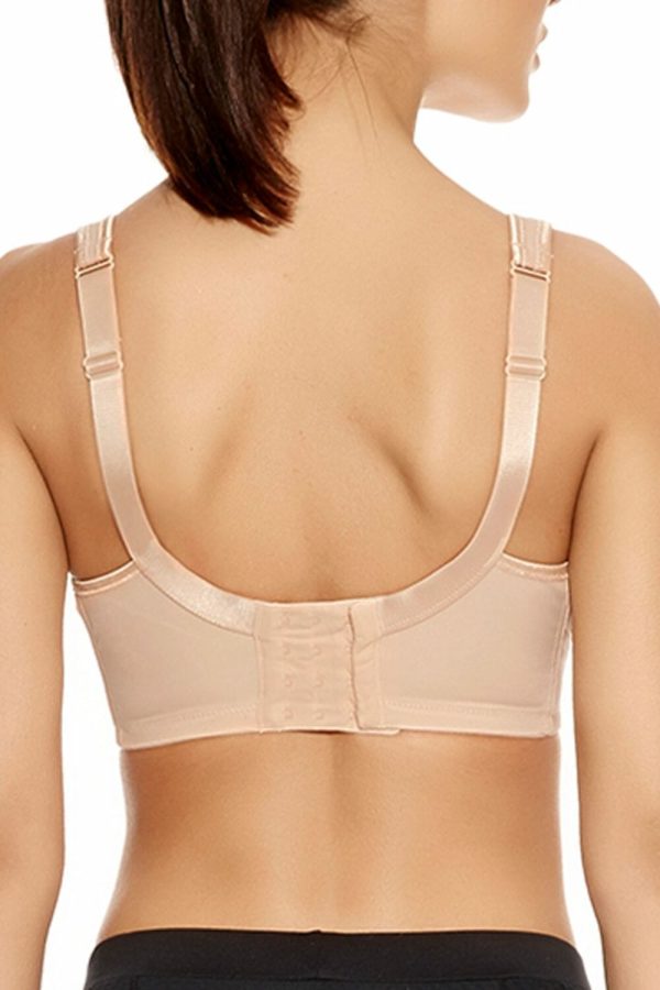 Freya Active Core Underwired Sports Bra, Nude, Back View