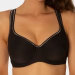 Triumph Triaction Racerback Sports Bra – White - Sports Bras Direct