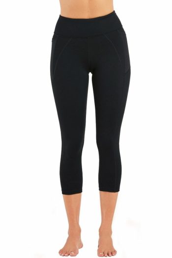 Abi and Joseph Carrera Dual Pocket 7.8 Tight, Black, Front View