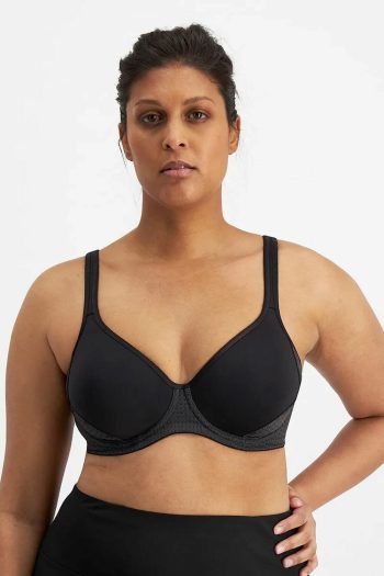 Berlei Electrify Contour Bra, Black, Front View