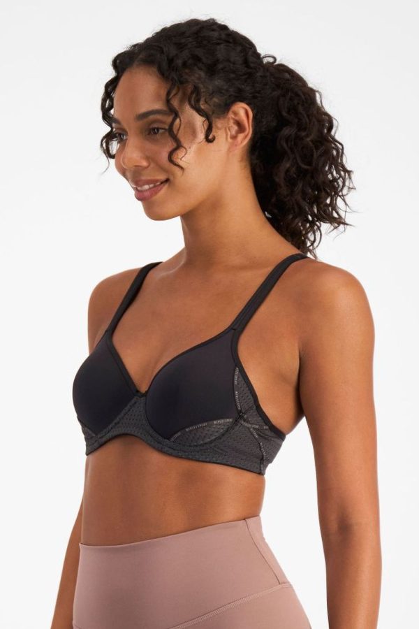 Berlei Electrify Contour Bra, Black, Side View