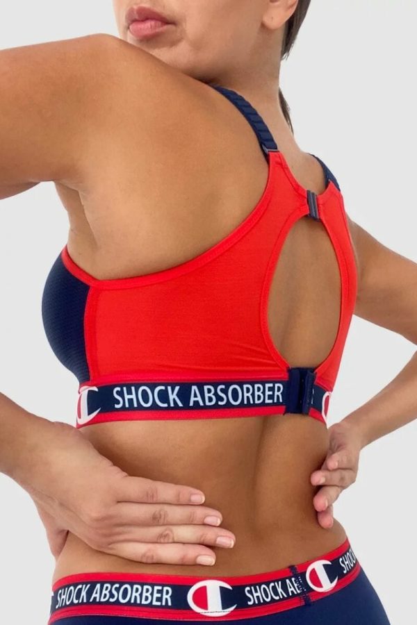Shock Absorber Ultimate Run Bra Padded - Athletic Navy - Image 2