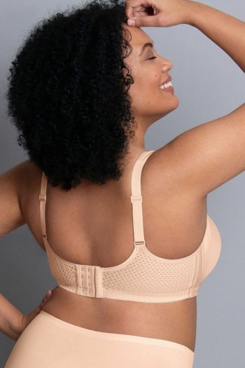 Anita Active Momentum Underwire Sports Bra, Desert, Back View