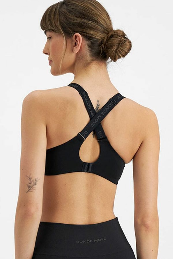 Bonds Move Contour Sports Bra - Black - Image 2