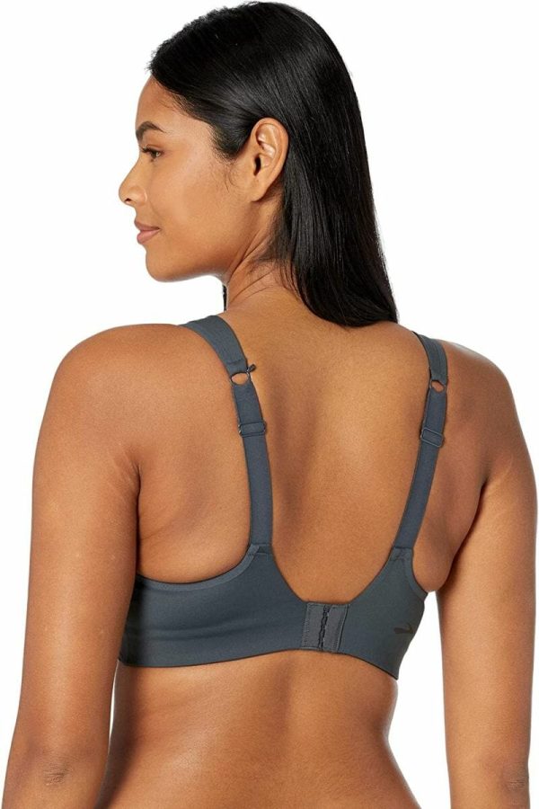Brooks Drive Convertible Run Bra - Asphalt - Image 2