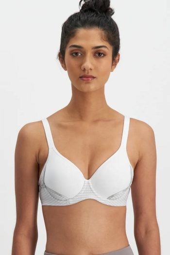 Berlei Electrify Contour Bra, White, Front View