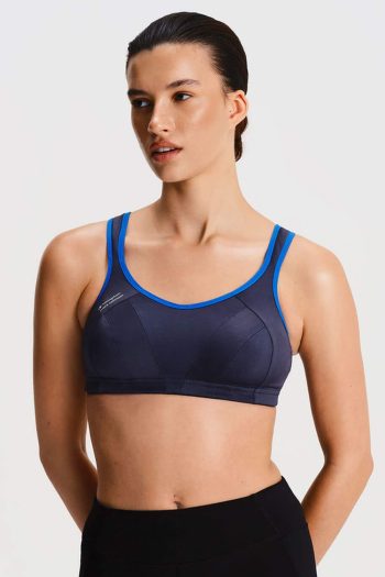 Shock Absorber Active Multi Sports Support Bra, Dark Grey, Front View