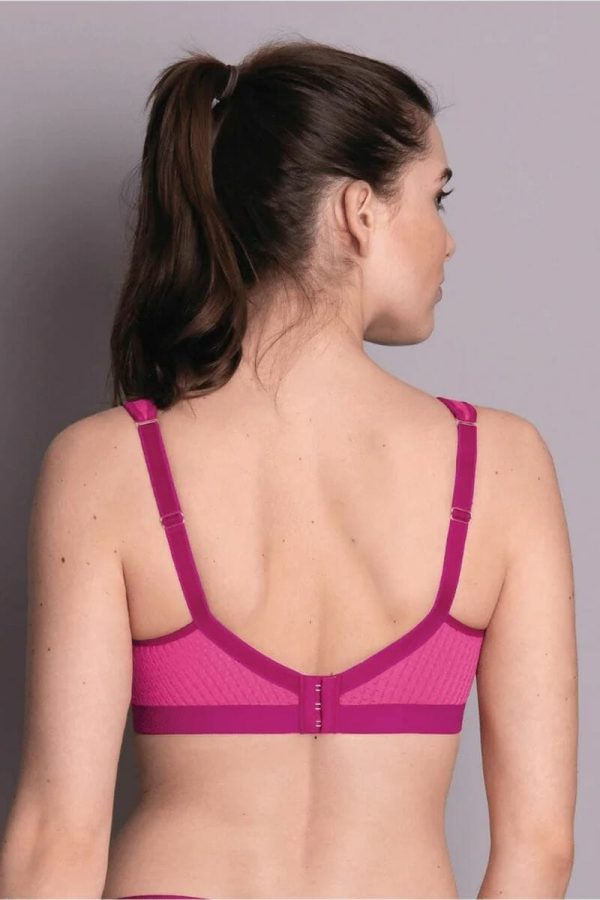 Anita Active Momentum Wirefree Sports Bra - Electric Pink - Image 2
