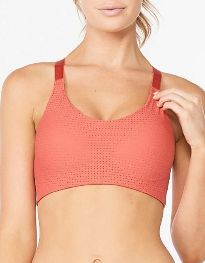 Orange Sports Bras