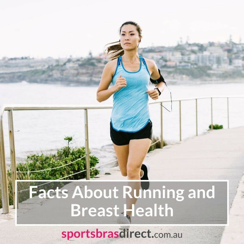 Woman running along the foreshore.