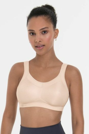 Anita Active Momentum Wirefree Sports Bra, Smart Rose, Front