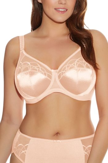 Elomi Cate Full Cup Banded Bra, Latte, Front View