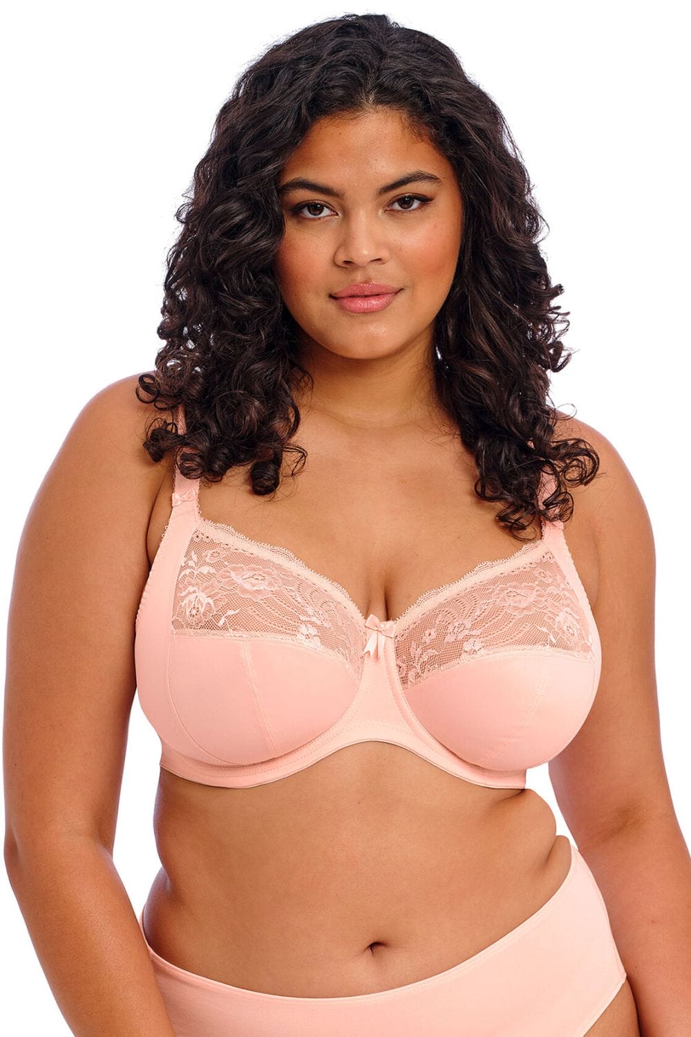 Elomi Morgan Stretch Banded Bra – Ballet Pink - Sports Bras Direct