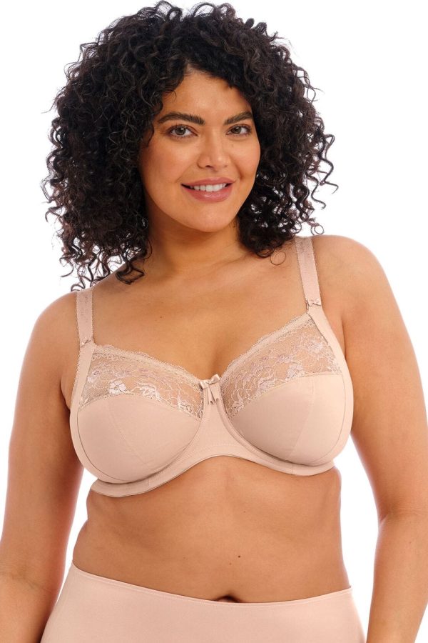 Elomi Morgan Stretch Banded Bra, Sahara, Front View