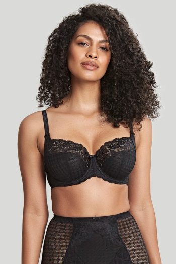 Panache Envy Full Cup Bra, Black, Front View