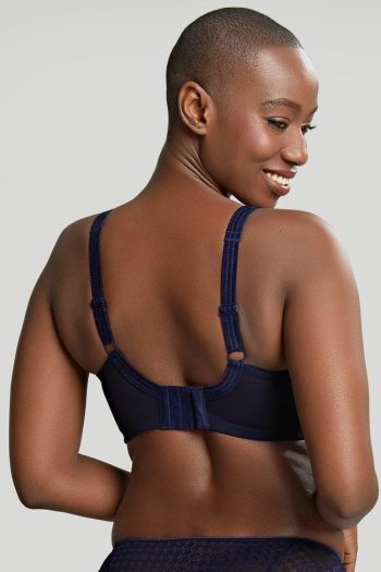 Panache Envy Full Cup Bra, Navy, Back View