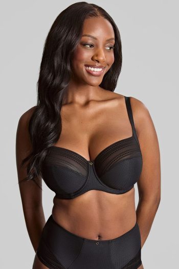 Panache Serene Full Cup Bra, Noir, Front View