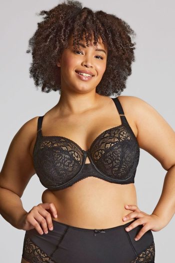 Sculptresse Estel Full Cup Bra, Noir, Front View