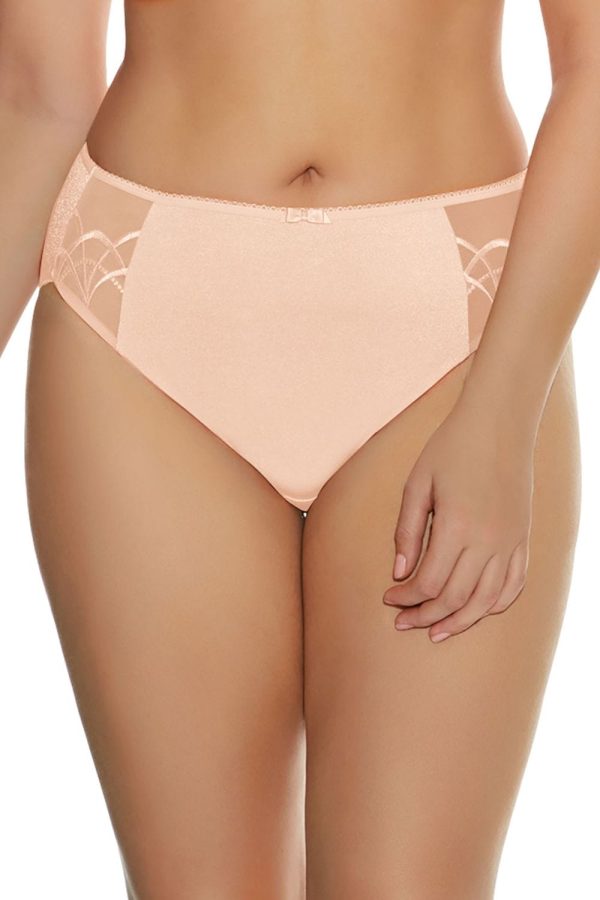 Elomi Cate Full Brief, Latte, Front View