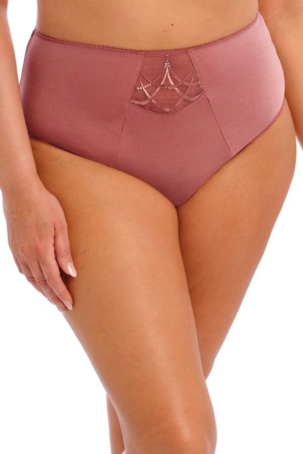 Elomi Cate Full Brief, Rosewood, Front View