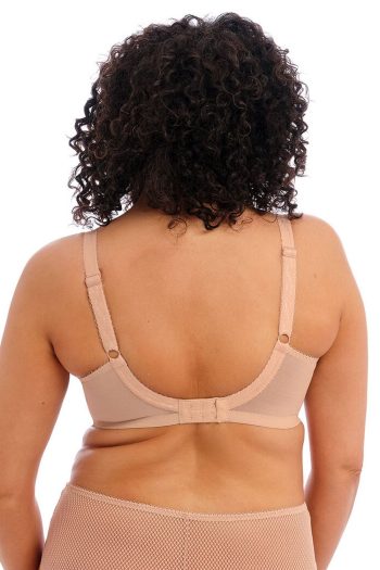 Elomi Charley Moulded Spacer Bra, Fawn, Back View