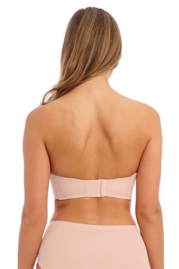 Fantasie Aura UW Moulded Strapless Bra, Natural Beige, Strapless Back View