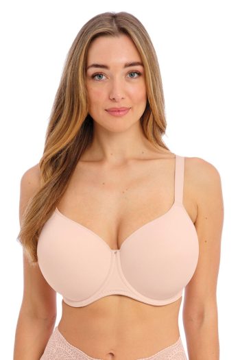 Fantasie Aura UW Moulded T-Shirt Bra, Natural Beige, Front View