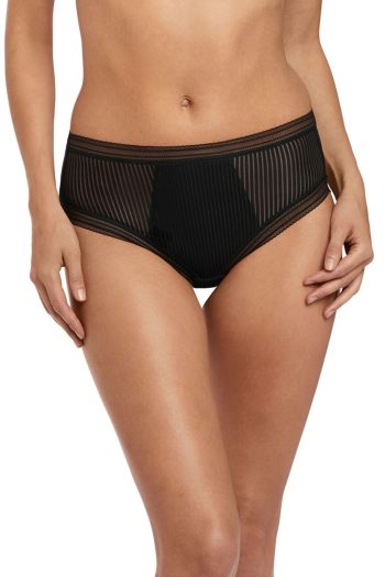 Fantasie Fusion Brief, Black, Front View