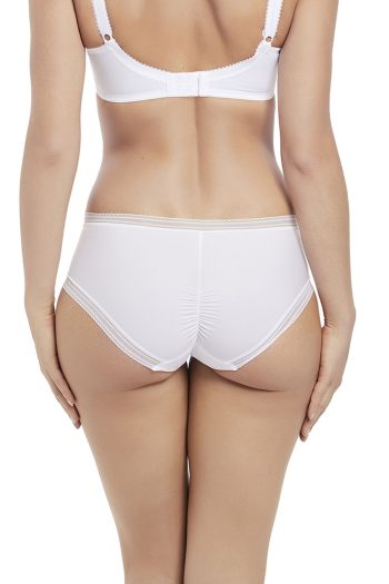 Fantasie Fusion Brief, White, Back View