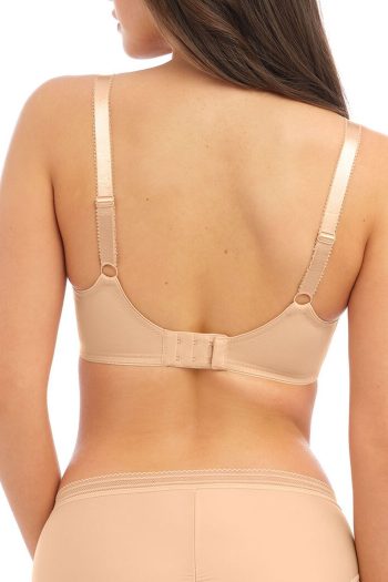 Fantasie Fusion Full Cup Side Support Bra, Sand, Back View