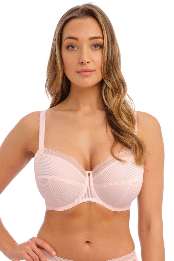 Fantasie Fusion Underwired Full Cup Side Support Bra, Blush, Front View