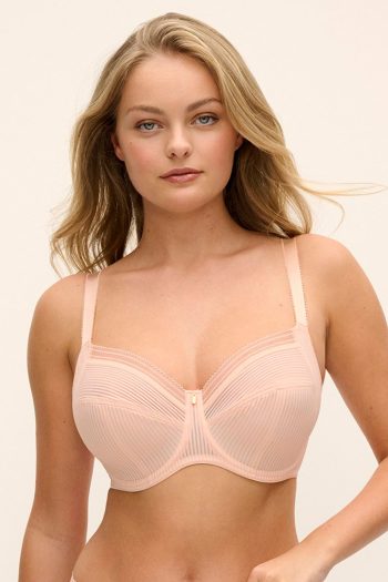 Fantasie Fusion Underwired Full Cup Side Support Bra, Blush, Front View