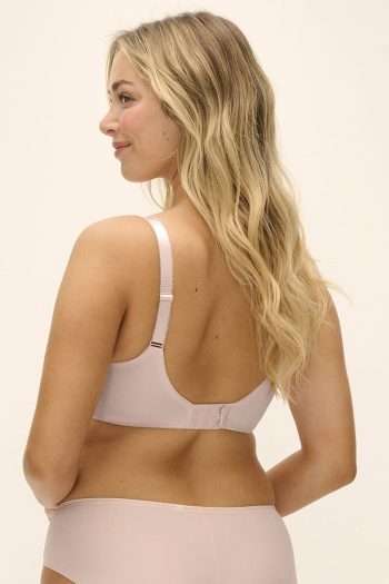 Fantasie Illusion Side Support Bra, Blush, Back View